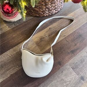 Polene Tonca Bag Textured Chalk Color